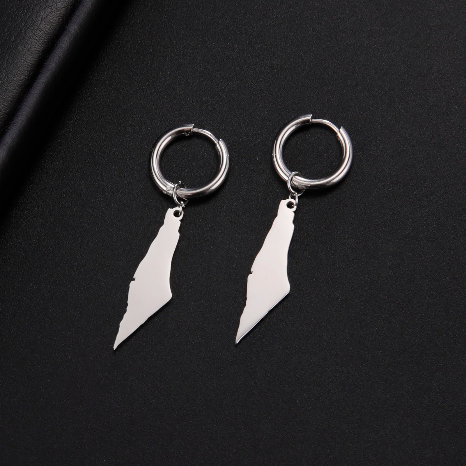  Palestine Map Earrings 